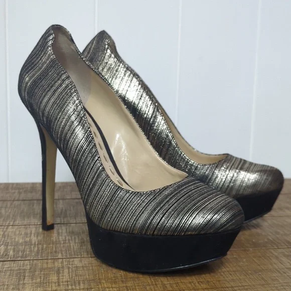 Enzo Angiolini Super Cute Eatava Leather Heels - Picture 11 of 11